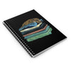 Art by Nicole Bruckman | The Pit Bull and the Pea| Spiral Notebook - Ruled Line