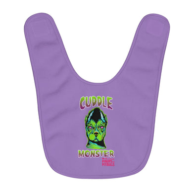 Cuddle Monster | Fleece Baby Bib