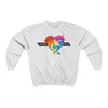Unisex Heavy Blend™ Crewneck Sweatshirt | Love Knows No Breed | PRIDE