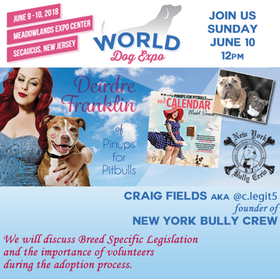 World Dog Expo (NJ, Little Darling Presenting on Sunday)