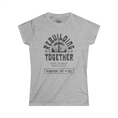 Rebuilding Together -Fitted Cut Softstyle Tee - Hurricane Relief