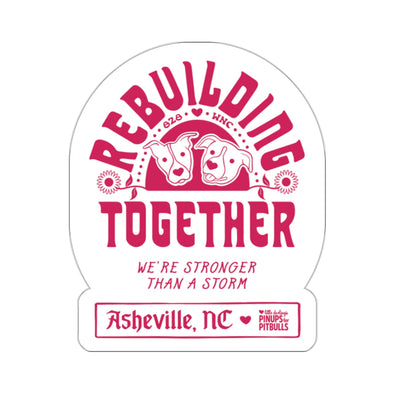 Rebuilding Together - Hurricane Relief Kiss-Cut Stickers