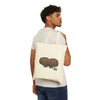 Love Dogs Cotton Canvas Tote Bag