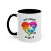 Love Knows No Breed Accent Coffee Mug (11oz, 15oz)