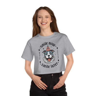 Noodles the Clown, Smile Now, Smile Later | Cropped T-Shirt