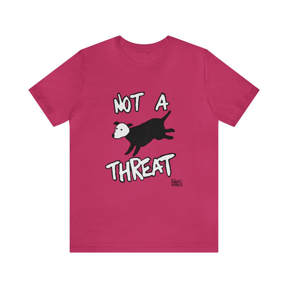Not a Threat | Unisex Jersey Short Sleeve Tee