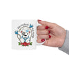 Take My Leash, Not My Life, Sailor Pup, White Ceramic Mug, 11oz