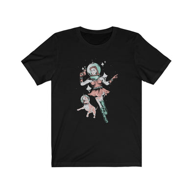Unisex | Space Dog Fly Away | T Shirt