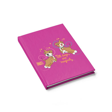 All Dogs Are Magical (Piticorn) | Ruled Line Journal | Accessory
