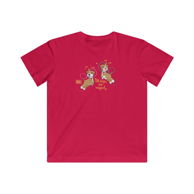 All Dogs Are Magical Piticorn | Kids Fine Jersey Tee