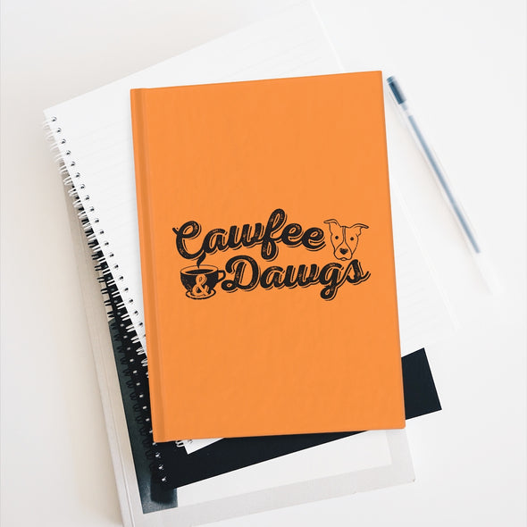 Cawfee & Dawgs (Coffee & Dogs)  | Blank Journal | Accessory