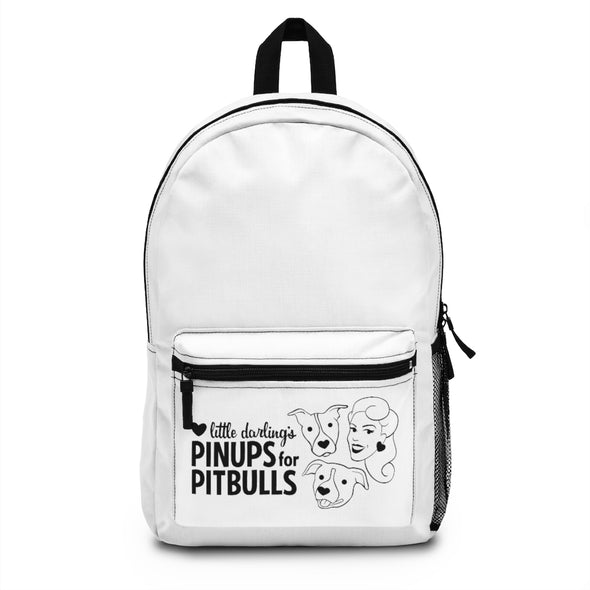 Pinups for Pitbulls, Inc. LOGO Backpack (Made in USA)