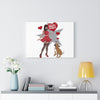 Canvas Gallery Wraps | Pinups for Pit Bulls LD & Carla Lou | Pin Up Girl