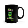 Not a Monster | Black mug 11oz