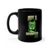 Not a Monster | Black mug 11oz