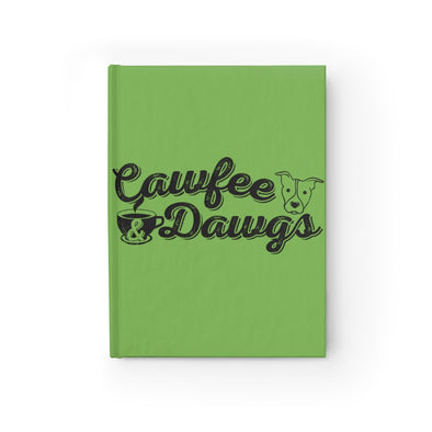 Cawfee & Dawgs (Coffee & Dogs)  | Ruled Line Journal  |Accessory