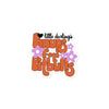 60's Cutie Flower Power PFPB Logo by Almonte Studio | Bubble-free stickers