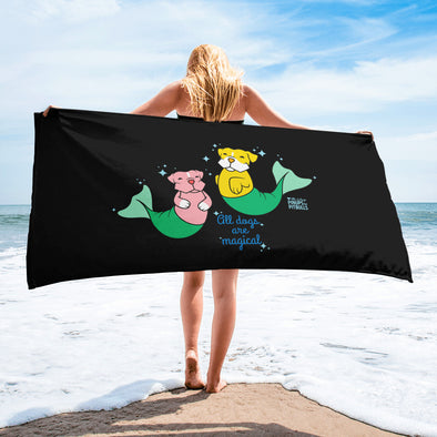 Beach Towel | Pit Bull Mermaid | Merbull