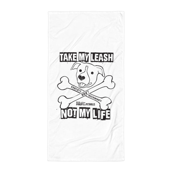 Towel | Educate Don't Discriminate (BAX TO THE BONE)