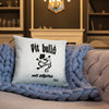 Throw Pillow | Pit Bulls Well Adjusted NYHC