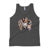 Roller Gals and their Doggy Pals by Almonte Studio| Unisex Tank Top